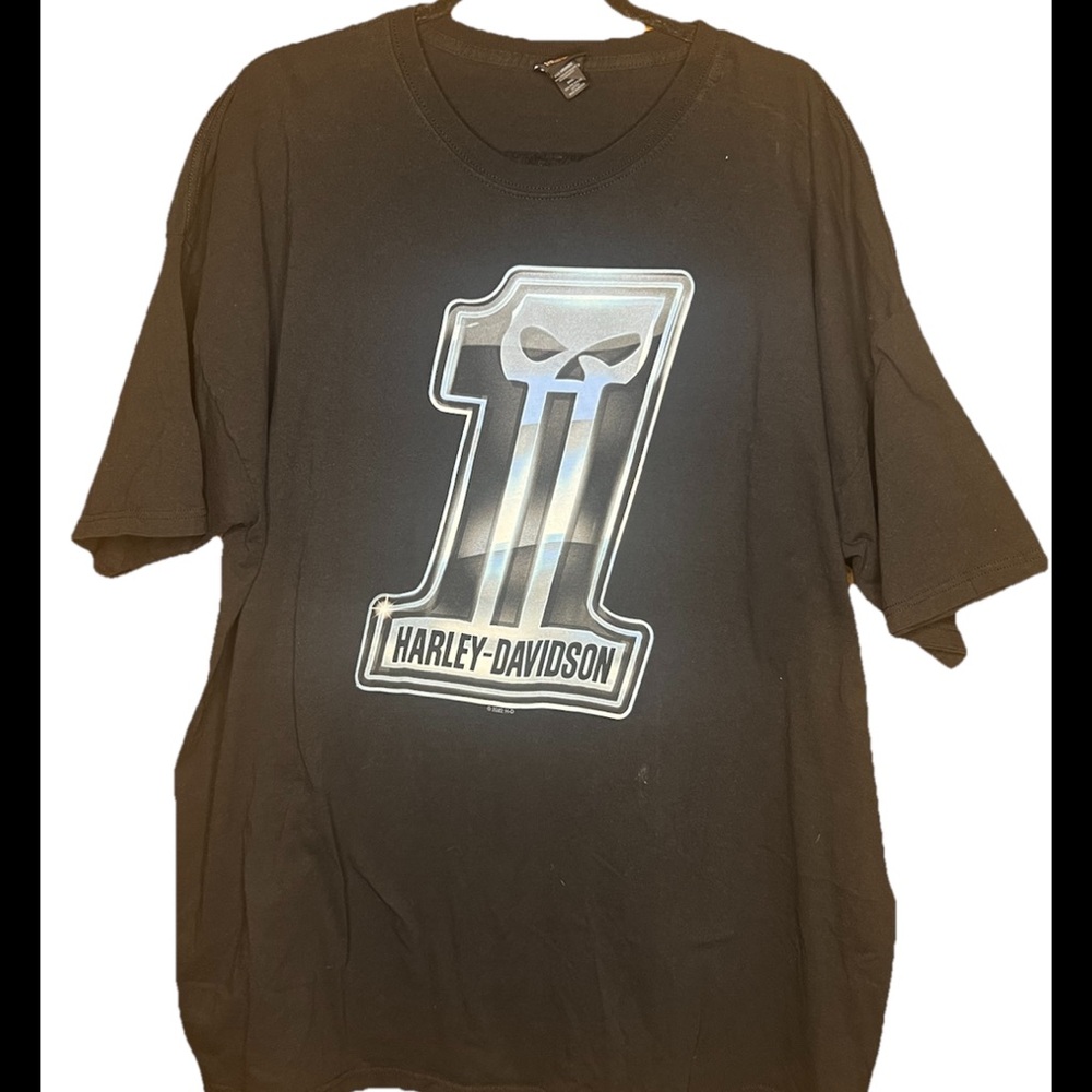 Harley-Davidson Black Graphic T-Shirt for Men